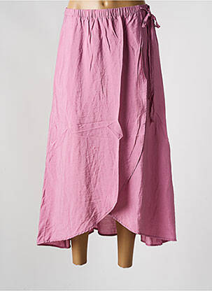 Jupe longue taille normale rose RAGWEAR femme