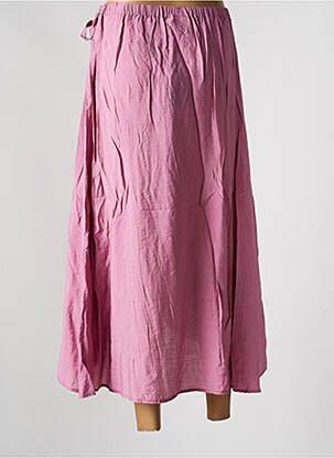 Jupe longue taille normale rose RAGWEAR femme