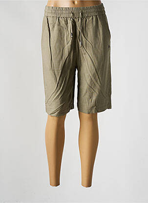 Bermuda taille élastique taille normale vert RAGWEAR femme