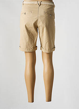 Bermuda taille à pinces taille normale beige RAGWEAR femme