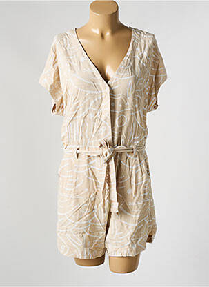 Combishort poches manches courtes beige RAGWEAR femme
