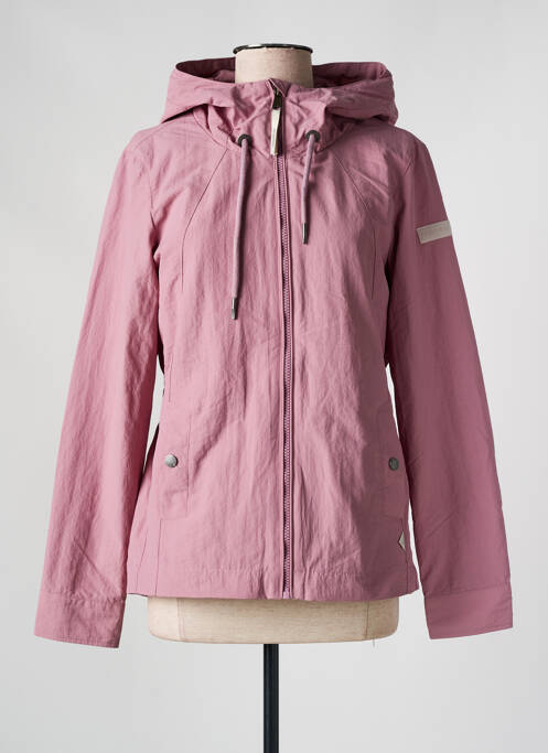 Coupe-vent manches longues a capuche violet RAGWEAR femme