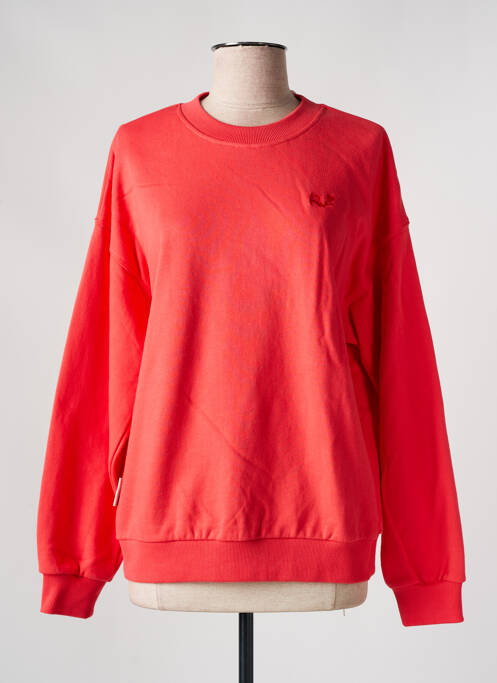 Sweat-shirt stretch manches longues orange RAGWEAR femme