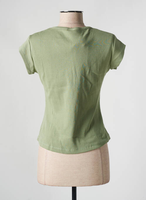 Gilet manches courtes vert RAGWEAR femme