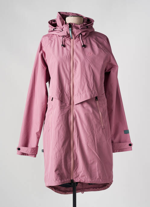 Imperméable rose RAGWEAR pour femme
