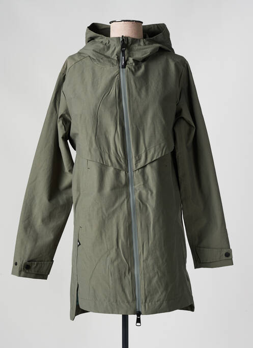 Imperméable vert RAGWEAR pour femme