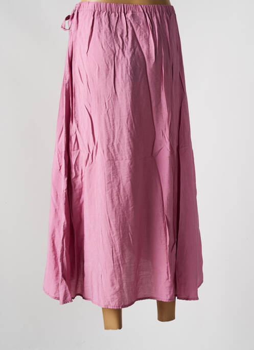 Jupe longue rose RAGWEAR pour femme