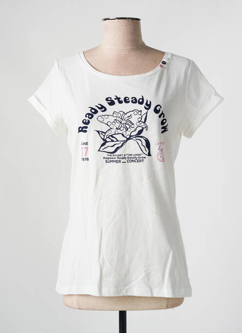 T-shirt blanc RAGWEAR pour femme