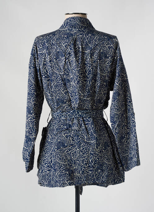 Veste kimono bleu RAGWEAR pour femme