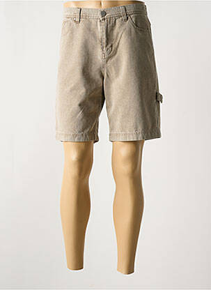 Short fermeture zippée sous rabat boutonné taille normale marron RAGWEAR homme