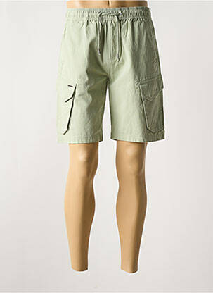 Bermuda taille élastique taille normale vert RAGWEAR homme