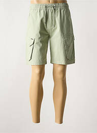 Bermuda taille élastique taille normale vert RAGWEAR homme