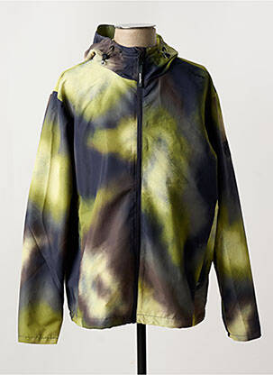 Coupe-vent poches a capuche vert RAGWEAR homme