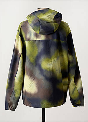 Coupe-vent poches a capuche vert RAGWEAR homme