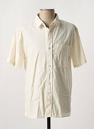 Chemise manches courtes coupe droite beige RAGWEAR homme
