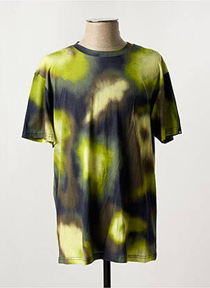T-shirt coupe cintrée manches courtes vert RAGWEAR homme