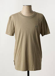 T-shirt coupe cintrée manches courtes vert RAGWEAR homme