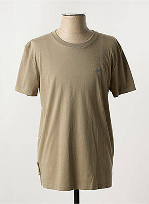 T-shirt coupe cintrée manches courtes vert RAGWEAR homme