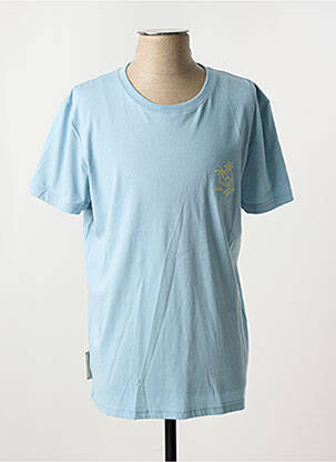 T-shirt bleu RAGWEAR pour homme