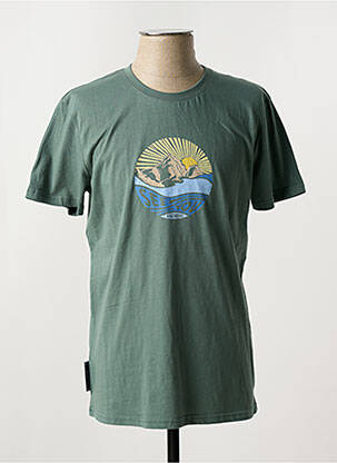 T-shirt vert RAGWEAR pour homme