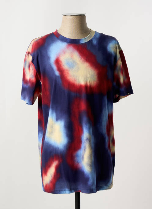 T-shirt coupe cintrée manches courtes bleu RAGWEAR homme