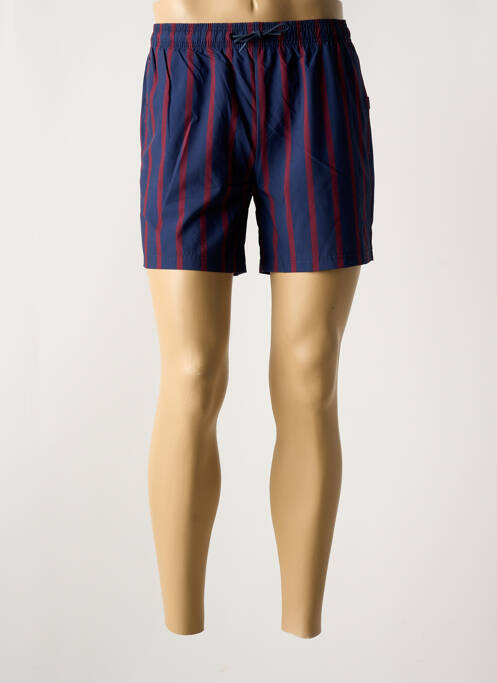Short de bain bleu RAGWEAR pour homme