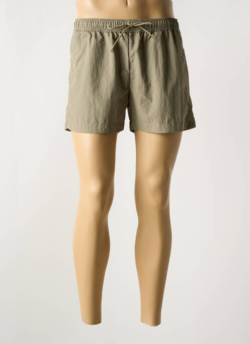 Short de bain vert RAGWEAR pour homme