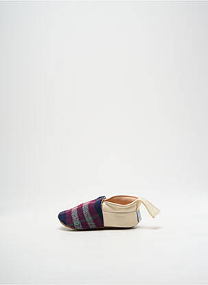 Chaussons/pantoufles bout rond bout rond beige HOB garçon
