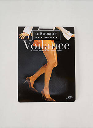 Collants légère et transparente gris LE BOURGET femme