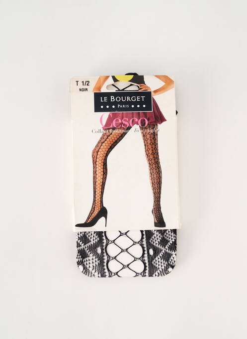 Collants noir LE BOURGET pour femme