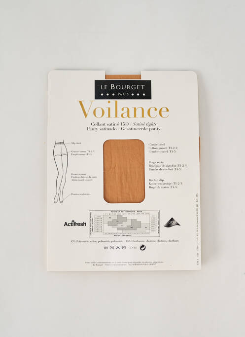 Collants chair LE BOURGET pour femme