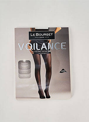Collants légère et transparente gris LE BOURGET femme