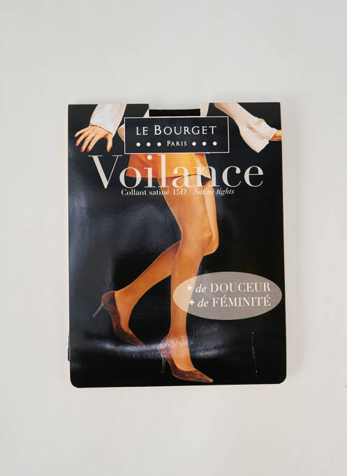 Collants noir LE BOURGET pour femme