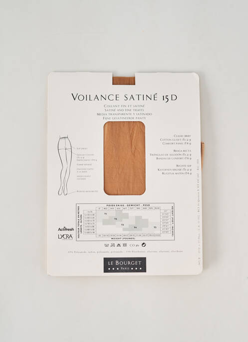 Collants chair LE BOURGET pour femme