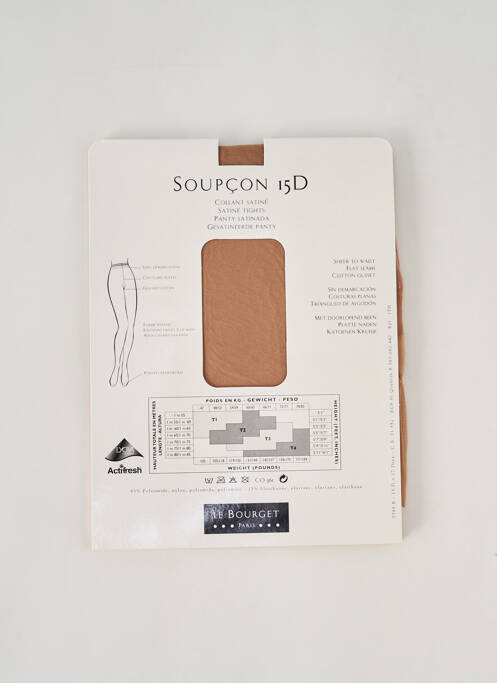 Collants chair LE BOURGET pour femme