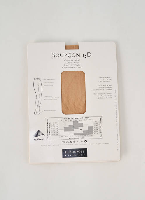Collants chair LE BOURGET femme