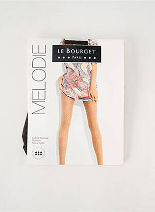 Collants imprimé fantaisie gris LE BOURGET femme