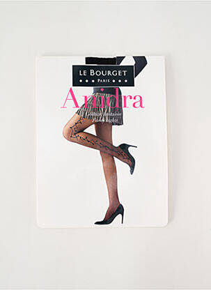 Collants noir LE BOURGET pour femme