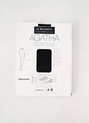 Collants noir LE BOURGET pour femme seconde vue