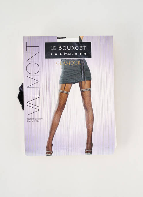 Collants noir LE BOURGET pour femme