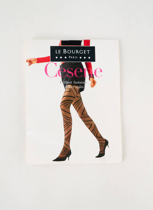 Collants noir LE BOURGET pour femme