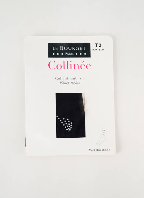 Collants noir LE BOURGET pour femme
