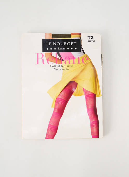 Collants vert LE BOURGET pour femme