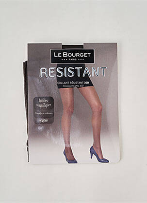 Collants stretch gris LE BOURGET femme