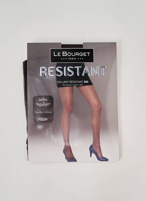Collants gris LE BOURGET pour femme
