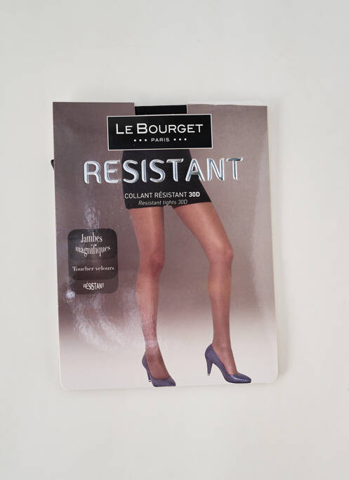 Collants noir LE BOURGET pour femme