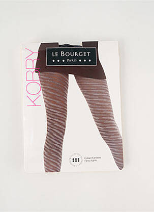 Collants stretch noir LE BOURGET femme