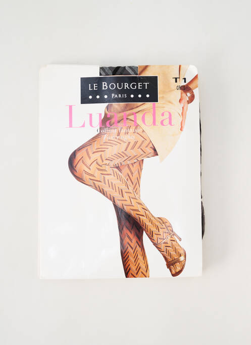 Collants gris LE BOURGET pour femme