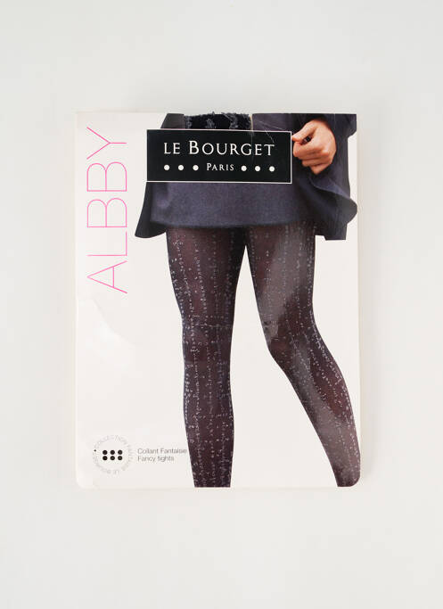 Collants noir LE BOURGET pour femme