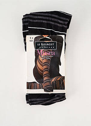 Collants bas/collant noir LE BOURGET femme